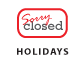 Listing of Taleris holiday closings