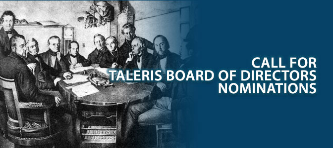 Call for Taleris Board of Directors nominations