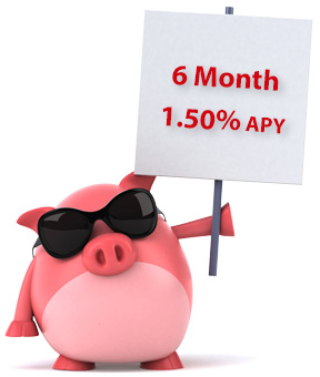 6 Month Term Share Certificate at 1.50% APY